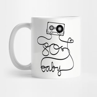 80s Baby 1 Mug